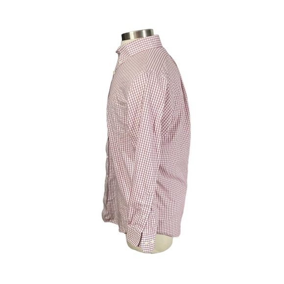 Brooks Brothers 1818 Regent Men White Red Gingham Button-Up Suit Shirt Sz 16-2/3 - Picture 3 of 13